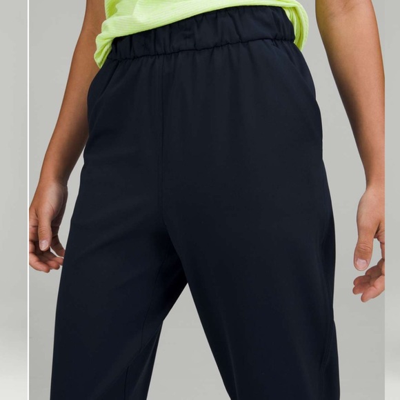 Lululemon Size 8 Stretch High Rise 7/8 Length Pant 25" True Navy - Picture 3 of 9